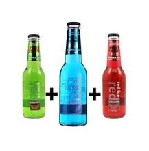 紅廣場三口味組合裝 綠冰、紅冰與藍莓的絕妙搭配